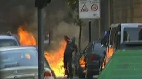 Płoną ulice Baskonii