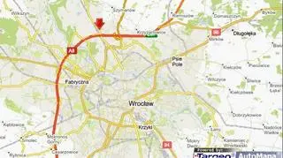 Do wypadku doszło na ul. Pełczyńskiej we Wrocławiu