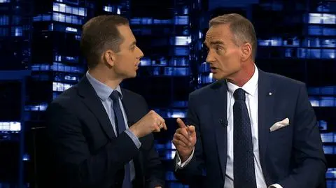 Jan Maria Jackowski i Cezary Tomczyk byli gośćmi "Kropki nad i"