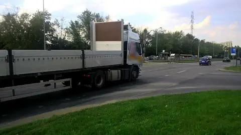 Łódź nie chce u siebie tirów - na stałe