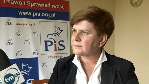 Beata Szydło w TVN24 o referendum
