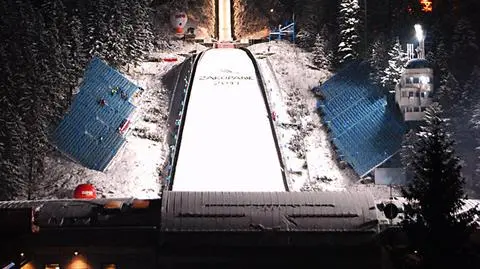 Wielka Krokiew niemal gotowa 
na puchar świata w skokach