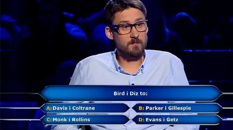 Milionerzy: Bird i Diz to?
