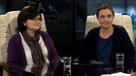 Joanna Piotrowska i Małgorzata Terlikowska w Tak Jest