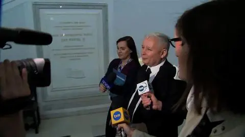 Jarosław Kaczyński zadowolny