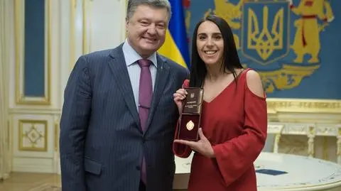 Poroszenko nadał Jamali tytuł Narodowego Artysty Ukrainy