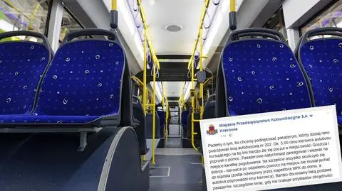 Kraków. Kierowca zasłabł, pomogli pasażerowie