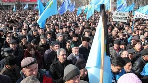 Ukraina, Krym. Rosjanie zlikwidują samorząd Tatarów