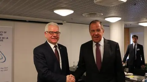 Ministrowie Czaputowicz i Ławrow spotkali się w Helsinkach
