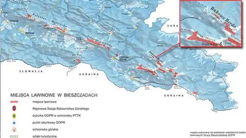 Finał akcji ratunkowej w Bieszczadach. Nastolatkowie już bezpieczni