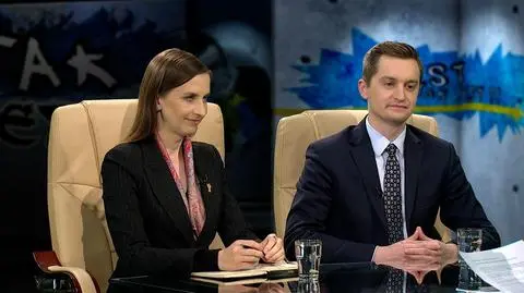 Sylwia Spurek i Sebastian Kaleta w Tak Jest