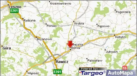 Wjechała w autobus, trafiła do szpitala