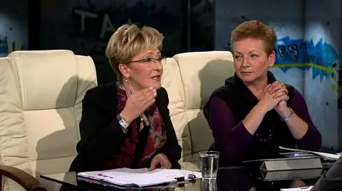 Elżbieta Radziszewska i prof. Monika Płatek w Tak jest