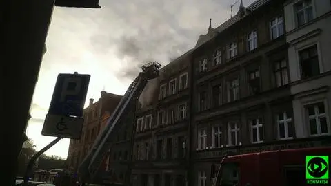 Toruń: pożar kamienicy na Starym Mieście. Jedna osoba nie żyje
