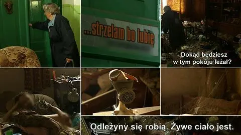 "Uwaga!" TVN. 62-letni mężczyzna leżał w odchodach, śmieciach, brudzie