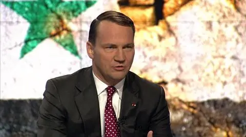 Gościem "Faktów po Faktach" był Radosław Sikorski 