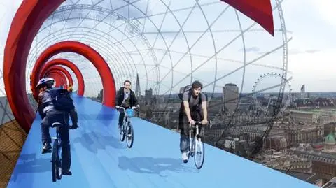 Trasy rowerowe w powietrzu. Londyn ma nowy projekt 