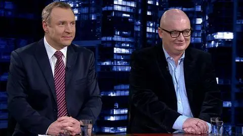 Jacek Kurski i Michał Kamiński w "Kropce nad i"