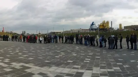 Taaaka kolejka po bilety przed PGE Areną