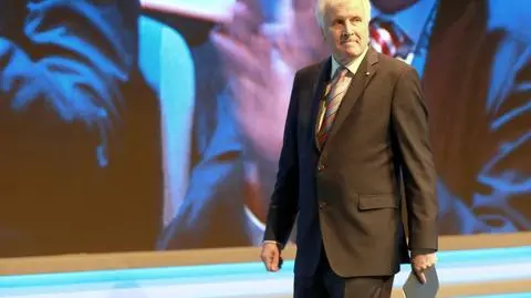 Horst Seehofer podczas konwencji CSU w Monachium. Materiał archiwalny z 19 stycznia