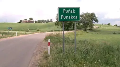 Wysokie kary za polsko-litewskie tablice. "To wielka przesada"