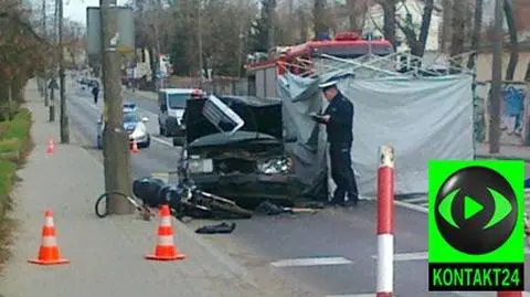 19-letni motocyklista zginął w "czołówce"