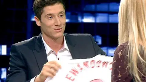 Koszulka od "Lewego" dla TVN