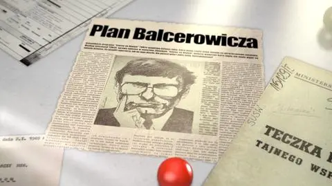 Dziś w "Czarno na białym" w TVN24 kulisy powstawania planu Balcerowicza