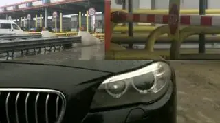 Samochód udało się odzyskać na autostradowych bramkach