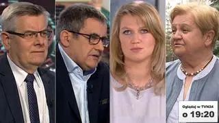 Nałęcz, Sowiński, Herman i Piotrowska w "Faktach po Faktach"