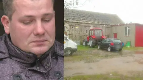 Asesor wkroczył na teren gospodarstwa i bezprawnie zabrał, a potem sprzedał ciągnik pana Radosława warty 100 tys. zł