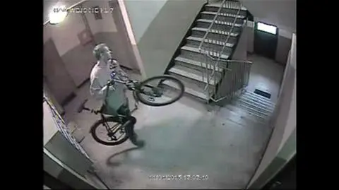 Policja szuka złodzieja roweru