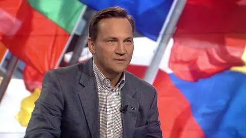 Radosław Sikorski był gościem "Faktów po Faktach"