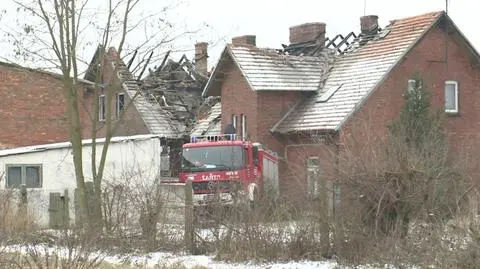 Pożar strawił dach szkoły w Lipinkach