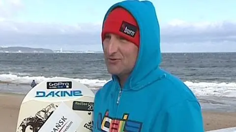 Kitesurfer się pozbierał. "Jeszcze wrócę 
na Morze Czerwone"