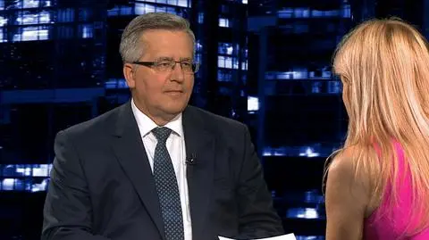 Bronisław Komorowski w "Faktach po Faktach"