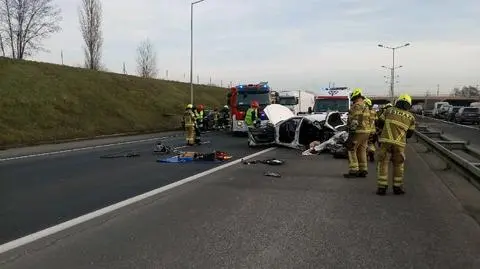 Poznań: Wypadki po obu nitkach autostrady A2