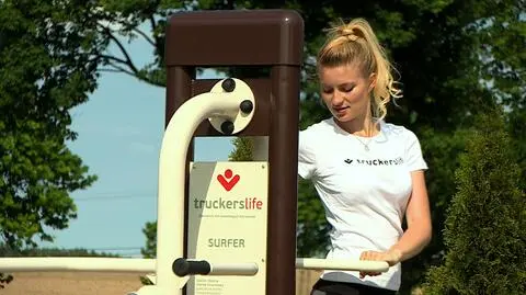 Siłownia dla kierowców tirów