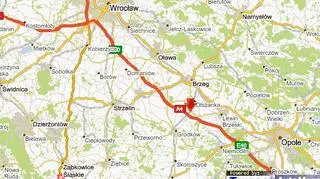 Utrudnienia na dolnośląskim odcinku A4