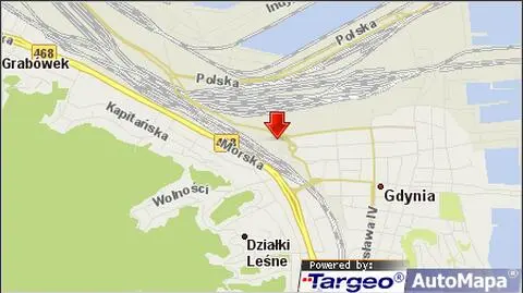 Pożar pociągu na stacji w Gdyni 