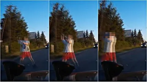 Szczecin, Ustowo: Szpadlem w auto, bo jechało za szybko