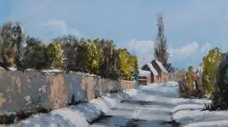 Kieron Williamson "Staithe Road, Winter Shadows"