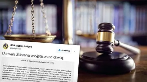Stowarzyszenie "Iustitia" apeluje do sędziów, by nie legitymizowali zmian niezgodnych z trójpodziałem władzy 