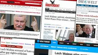 Głośno w świecie o słowach Lecha Wałęsy