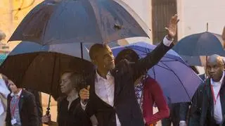 Barack Obama przyleciał na Kubę z rodziną