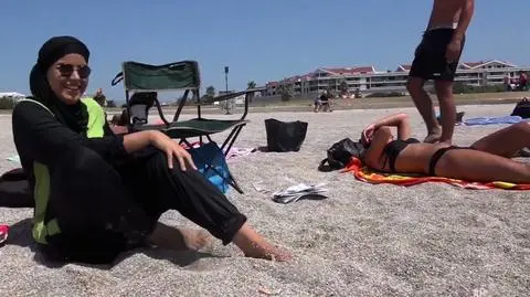 Francja. Mandat za burkini, strój niezgodny z "dobrymi obyczajami"