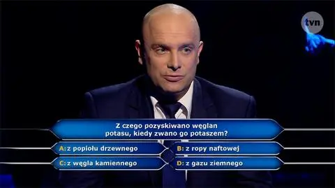 "Milionerzy": z czego pozyskiwano węglan potasu, gdy zwano go potaszem?