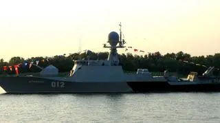Jedna z rosyjskich korwet typu Bujan, stanowiących podstawę sił Flotylli Kaspijskiej