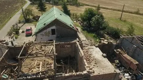 Landzmierz. Walczą ze skutkami wichury i brakiem pieniędzy