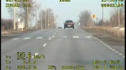 Pijany pirat drogowy pruł o dwa razy za szybko